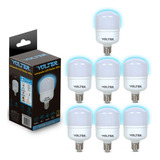 7 Lâmpada Super Bulbo 40w Econômica 6500k E27 Volter Bivolt