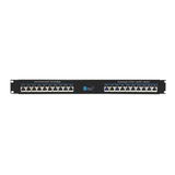 7 Regua Patch Panel Fast Poe 12,24 Ou 48volts 10 Portas 