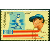7 Selos Da Nicarágua- Esportes/ Beisebol- Série Compl L.3510