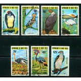 7 Selos Haute-volta - Fauna Aves Pássaros Animais - L.3384