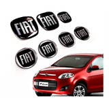 7 Adesivos Emblema Fiat