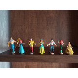 7 Bonecos Miniaturas Disney Usadas Na