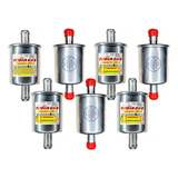 7 Filtros Gnv 14mm Troiagas Metal 5a Geracao Kit Landi Renzo