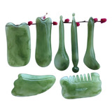 7 Pçs conjunto De Massagem De Raspagem Guasha 