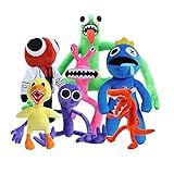 7 Pcs Rainbow Friends Plush Toy 11 8inch Rainbow Friends Chapter 2 Plush Best Gift For Boys And Girls For Halloween Thanksgiving And Game Lovers