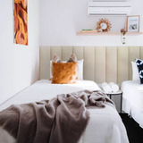 7 Placas Cabeceira De Cama 1 4m Casal 55x20 Varias Cores