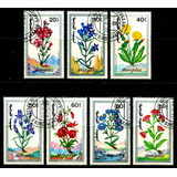 7 Selos Mongólia Flora Plantas Flores Silvestres L 3921