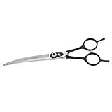 7 Tesoura Curvada Cão De Estimação Gromming Tesoura Barbeiro Cabeleireiro Tesouras De Corte Acessórios Do Barbeiro Casa Groomer Tesoura De Dobra Radian Clippers