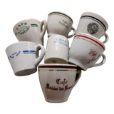 7 Xicaras Antigas Cafezinho Propagandas De Marcas De Café