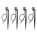 70 Micro Aspersor Bailarina 160lph Com Haste 60cm Microtubo