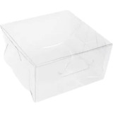 70 Caixas Em Acetato 7x7x4 Para Pão De Mel