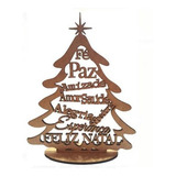 70 Lembrancinha Arvore Natal Em Mdf 15cm