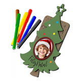 70 Lembrancinhas Árvore Natal Para Colar Foto Mdf 3mm