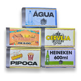 7000 Ticket Bar Personalizado Fichas Bar Festas Consumação 