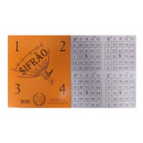 72 Blocos - Cartela De Bingo Sifrão (4x1) 100fls - 20x18cm