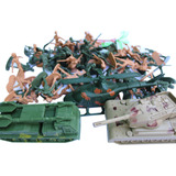72 Brinquedos Soldados Infantil Boneco Militar