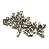 72 Nipples Richman 14g 12mm Prata P Raios 2mm