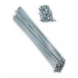 72 Raio Fino Aço Zincado 255 X 2 0 Mm Mtb Bike Aro 26
