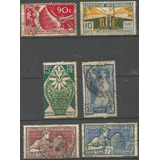 7301 França - Lote Com 6 Selos