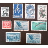 7329 Canadá - 8 Selos Diferentes De Fauna Selo Yvert Vj Des