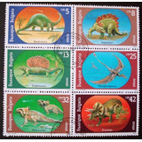7479 BuLGária Animais Pre Históricos Série Completa Setena