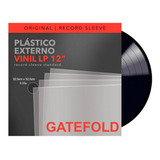 75 Plasticos Externos 0,20 Grosso P/ Lp Vinil Capa Gatefold