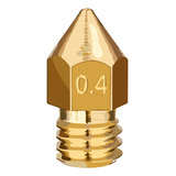 7x Nozzle Bico Hotend 1 75mm Mk8 0 4mm