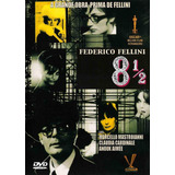 8 1/2 De Fellini - Dvd - Marcello Mastroianni - Anouk Aimée