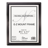  8,5 X 11 Ez Mount Economy Moldura De Documento Com Face De 