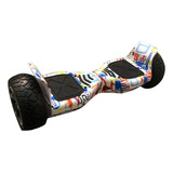8 5 Polegadas Cross Off Road Hoverboard Skate Eletrico Infantil Criança Bluetooth Bivolt Overboard Luuk Young Cor Grafiti