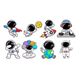 8 Astronautas Mod 2 Termocolante Aplique