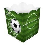 8 Cachepot De Papel Para Festa Doce Decoração Tema Futebol