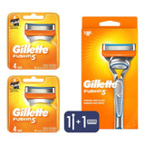 8 Cartuchos Gillette Fusion5 + Aparelho