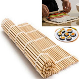 8 Esteiras Sudare Bambu Enrolar Sushi
