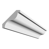 8 Mts Moldura P/ Forro Pvc 11cm Roda Teto De Isopor Ñ Eva