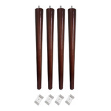 8 Pé Palito 35cm + Chapinha Chapa Metal Suporte Inclinador 