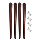 8 Pé Palito 40cm + 8 Chapinha Chapa Suporte Inclinador