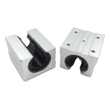 8 Peças Pillow Block Aberto 16mm C/ Rolamen. Sbr16 