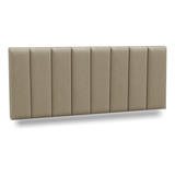 8 Placas Decorativa Estofada Lisa P/ Cabeceira De Cama Queen