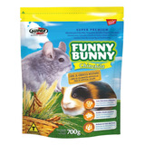 8 Ração Para Chinchila Porquinho Da India Funny Bunny 700g