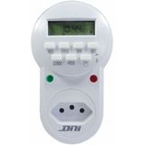 8 Timer Digital Bivolt Lcd Programável Temporizador Tomada