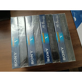 8 Antigas Fitas De Video Cassete Vhs Virgens Sony T 120