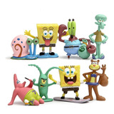8 Bonecos Bob Esponja