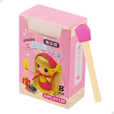 8 Borrachas Kawaii Fofinhas Carinhas Lindas 1 Kit Fósforo