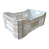8 Caixa Agricola Hortifruti Pequena 38 Litro 56x36x21 Branco