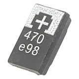 8 Capacitores Tântalo 470uf 2 5v De Reparo Para Ps3