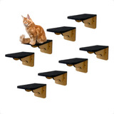 8 Degraus Brinquedo Playground Para Gatos Paraíso Do Mdf