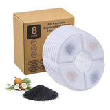 8 Filtro Para Bebedouro Pet Gato Carvão Ativado