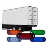 8 Lanterna Lateral Delimitadora Led 12 24 Caminhão Universal