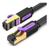 8 Mts Cat7 De 10 Gbps Cabo Vermelho Lan Rj45 Plano plano Venção